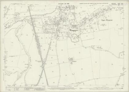 Berkshire XXX.6 (includes: Ruscombe; Shiplake; Sonning; Twyford; Wargrave; Woodley and Sandford) - 25 Inch Map