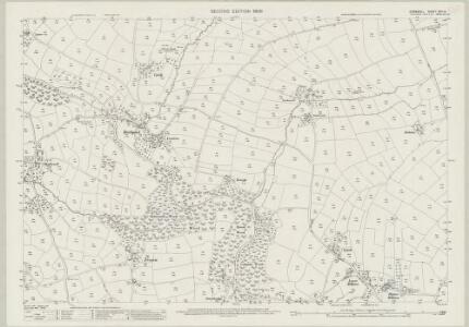Cornwall XXII.15 (includes: Linkinhorne; North Hill) - 25 Inch Map