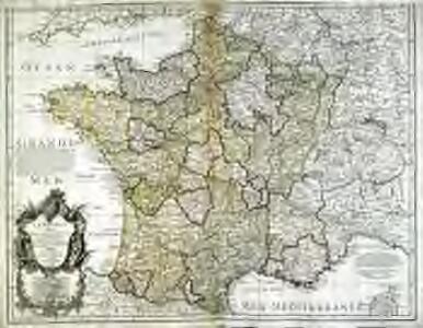 La France divisée par gouvernements et par provinces