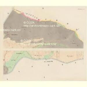 Prawonin - c6093-1-001 - Kaiserpflichtexemplar der Landkarten des stabilen Katasters