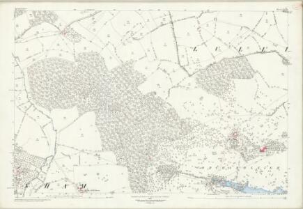 Somerset XXX.6 (includes: Buckland Dinham; Hemington; Lullington) - 25 Inch Map