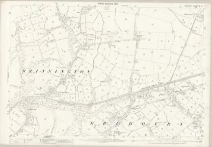 Cheshire X.12 (includes: Bredbury and Romiley; Stockport) - 25 Inch Map