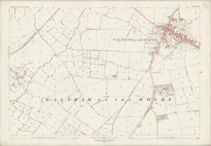 Leicestershire XIII.11 (includes: Scalford; Waltham) - 25 Inch Map
