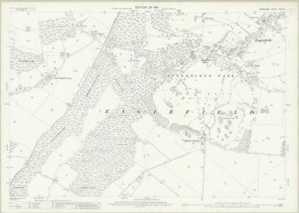 Berkshire XXXVI.7 (includes: Bradfield; Englefield; Sulhamstead; Theale; Ufton Nervet) - 25 Inch Map