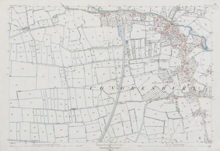 Somerset X.12 (includes: Congresbury) - 25 Inch Map