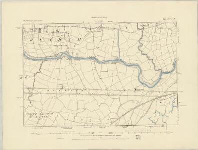Norfolk LXV.NW - OS Six-Inch Map