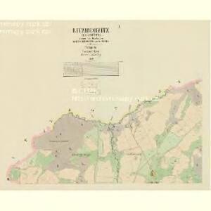 Litziborzitz (Licibořice) - c4064-1-001 - Kaiserpflichtexemplar der Landkarten des stabilen Katasters