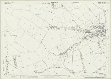 Berkshire XII.11 (includes: Bourton; Shrivenham) - 25 Inch Map
