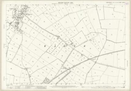 Lincolnshire LXXVII.3 (includes: Doddington and Whisby; Eagle and Swinethorpe; Thorpe on the Hill) - 25 Inch Map