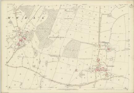 Dorset XLVIII.10 (includes: Owermoigne; Warmwell; Watercombe) - 25 Inch Map