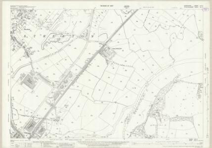 Derbyshire LVII.5 (includes: Burton upon Trent; Egginton; Newton Solney; Stretton) - 25 Inch Map