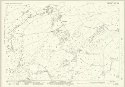 Radnorshire XXX.13 (includes: Gladestry; Huntington) - 25 Inch Map