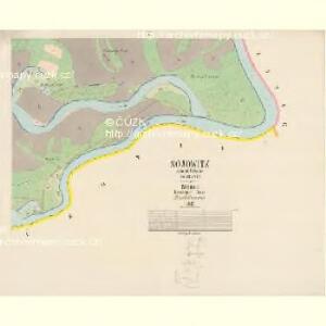 Sojowitz - c7134-1-008 - Kaiserpflichtexemplar der Landkarten des stabilen Katasters