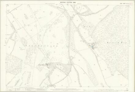 Kent LVII.10 (includes: Barham; Womenswold) - 25 Inch Map