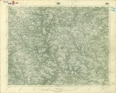 III. vojenské mapování 4050