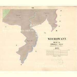 Wierowann - m3377-1-008 - Kaiserpflichtexemplar der Landkarten des stabilen Katasters