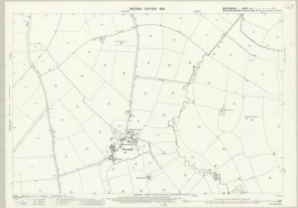 Bedfordshire III.11 (includes: Irchester; Podington; Wollaston; Wymington) - 25 Inch Map