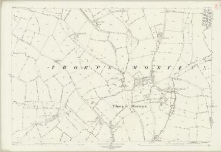 Suffolk LXIV.2 (includes: Brettenham; Cockfield; Thorpe Morieux) - 25 Inch Map