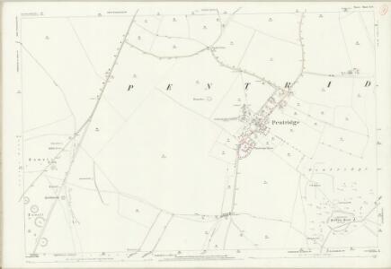 Dorset X.9 (includes: Cranborne; Pentridge; Wimborne St Giles) - 25 Inch Map