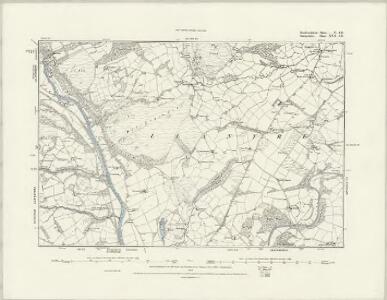 Brecknockshire V.SW - OS Six-Inch Map