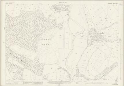 Derbyshire XXIV.13 (includes: Beeley; Darley; Edensor; Great Rowsley; Nether Haddon) - 25 Inch Map