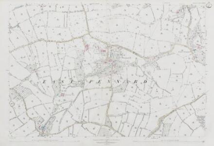 Somerset LIII.11 (includes: Ditcheat; East Pennard; Pylle) - 25 Inch Map