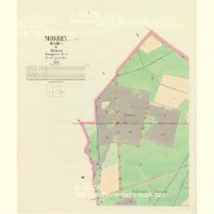 Mokrey (Mokreg) - c4819-1-001 - Kaiserpflichtexemplar der Landkarten des stabilen Katasters