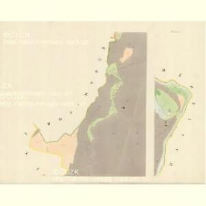 Bisterz (Bistřice) - m0310-1-003 - Kaiserpflichtexemplar der Landkarten des stabilen Katasters