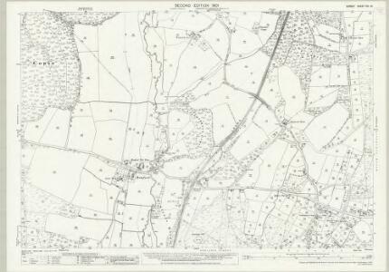 Dorset XVI.15 (includes: Edmondsham; Horton; Verwood; Wimborne St Giles; Woodlands) - 25 Inch Map