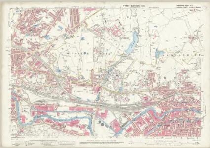 Lancashire CV.7 (includes: Ashton Under Lyne; Dukinfield; Hurst; Stalybridge) - 25 Inch Map