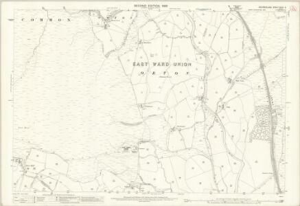 Westmorland XXVIII.3 (includes: Orton) - 25 Inch Map