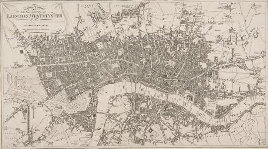 A New Plan of the Cities of LONDON, WESTMINSTER &c. &c.
