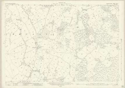 Monmouthshire XIV.15 (includes: Mitchell Troy United; Trelech United) - 25 Inch Map