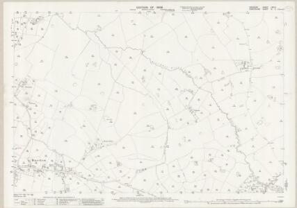 Cheshire LXVI.3 (includes: Buerton; Hunsterson) - 25 Inch Map