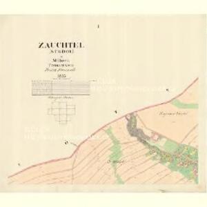Zauchtel (Sugdol) - m2950-1-001 - Kaiserpflichtexemplar der Landkarten des stabilen Katasters