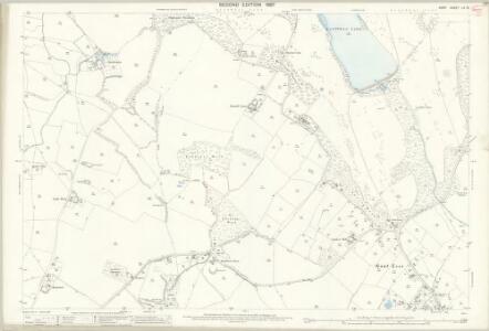 Kent LV.13 (includes: Ashford; Boughton Aluph; Eastwell; Westwell) - 25 Inch Map