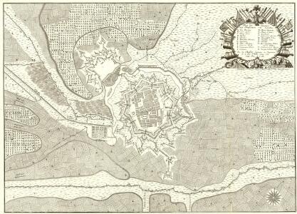 Plan der Situation und Fortification von Landau
