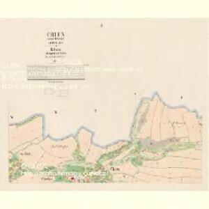 Chlen - c2487-1-002 - Kaiserpflichtexemplar der Landkarten des stabilen Katasters