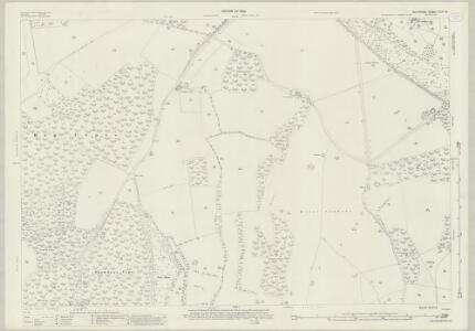 Wiltshire XLIII.13 (includes: Chute; Collingbourne Kingston; Tidcombe and Fosbury) - 25 Inch Map