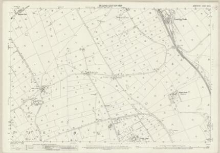 Derbyshire XV.10 (includes: Fairfield; Green Fairfield; Wormhill) - 25 Inch Map