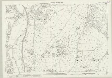 Cornwall XLII.4 (includes: Lostwithiel; St Winnow) - 25 Inch Map