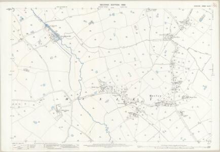 Cheshire XLVII.7 (includes: Clotton Hoofield; Foulk Stapleford; Huxley) - 25 Inch Map
