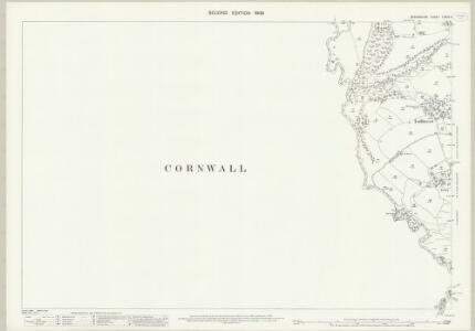 Devon LXXIV.5 (includes: Boyton; Luffincott; North Tamerton; Tetcott) - 25 Inch Map