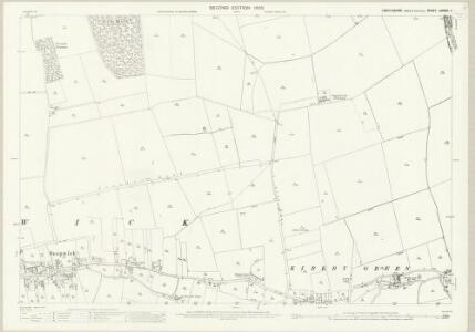 Lincolnshire LXXXVII.7 (includes: Scopwick) - 25 Inch Map