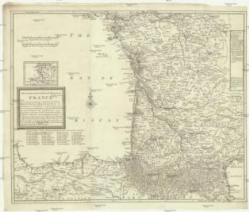 A new an exact map of ey south west part of France