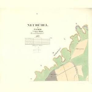 Neuhübel - m2019-1-001 - Kaiserpflichtexemplar der Landkarten des stabilen Katasters