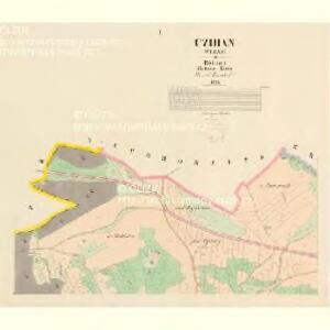Czihan (Čyhan) - c1011-1-001 - Kaiserpflichtexemplar der Landkarten des stabilen Katasters