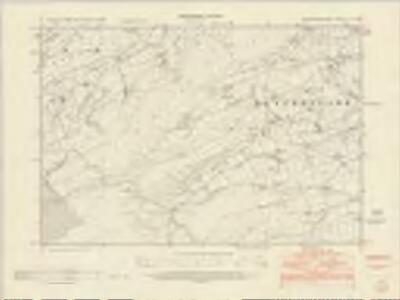 Montgomeryshire IX.NW - OS Six-Inch Map