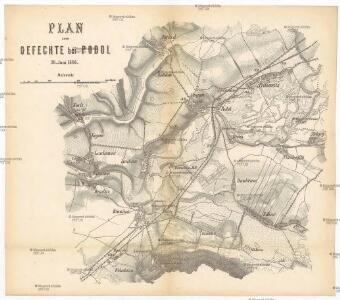Plan zum Gefechte bei Podol 26. Juni 1866