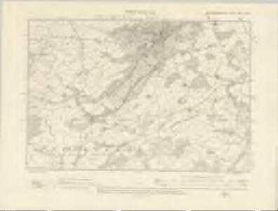 Montgomeryshire XXXVI.NW - OS Six-Inch Map